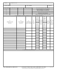 Document preview: DA Form 2408-16-2 Auxiliary Power Unit and Component Record
