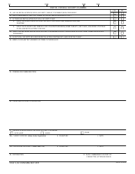 DA Form 2806 Physical Security Survey Report, Page 2