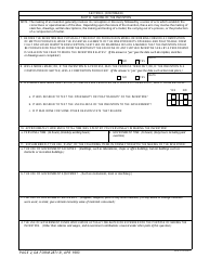DA Form 2871-r Invention Rights Questionnaire, Page 2