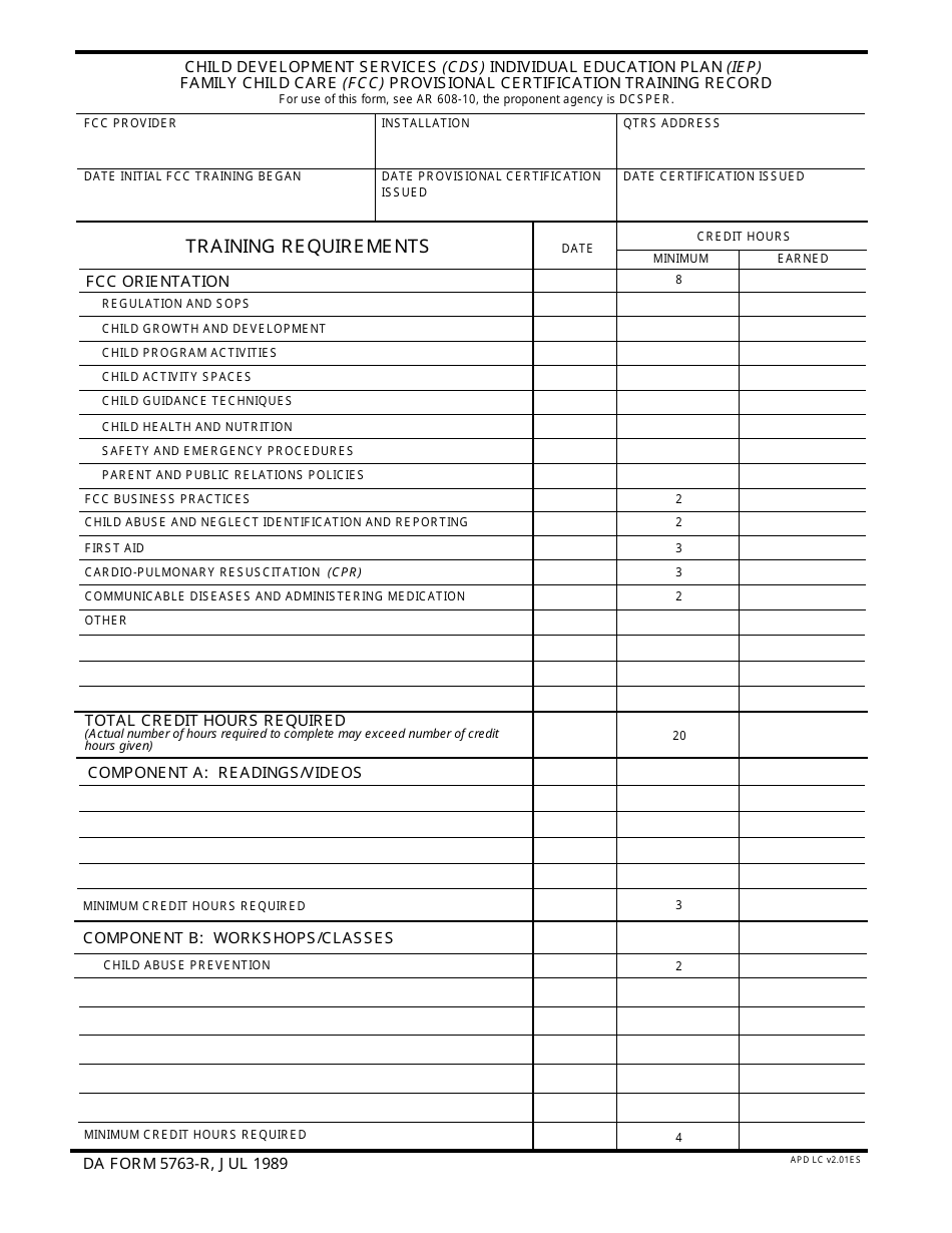 DA Form 5763-r - Fill Out, Sign Online and Download Fillable PDF ...