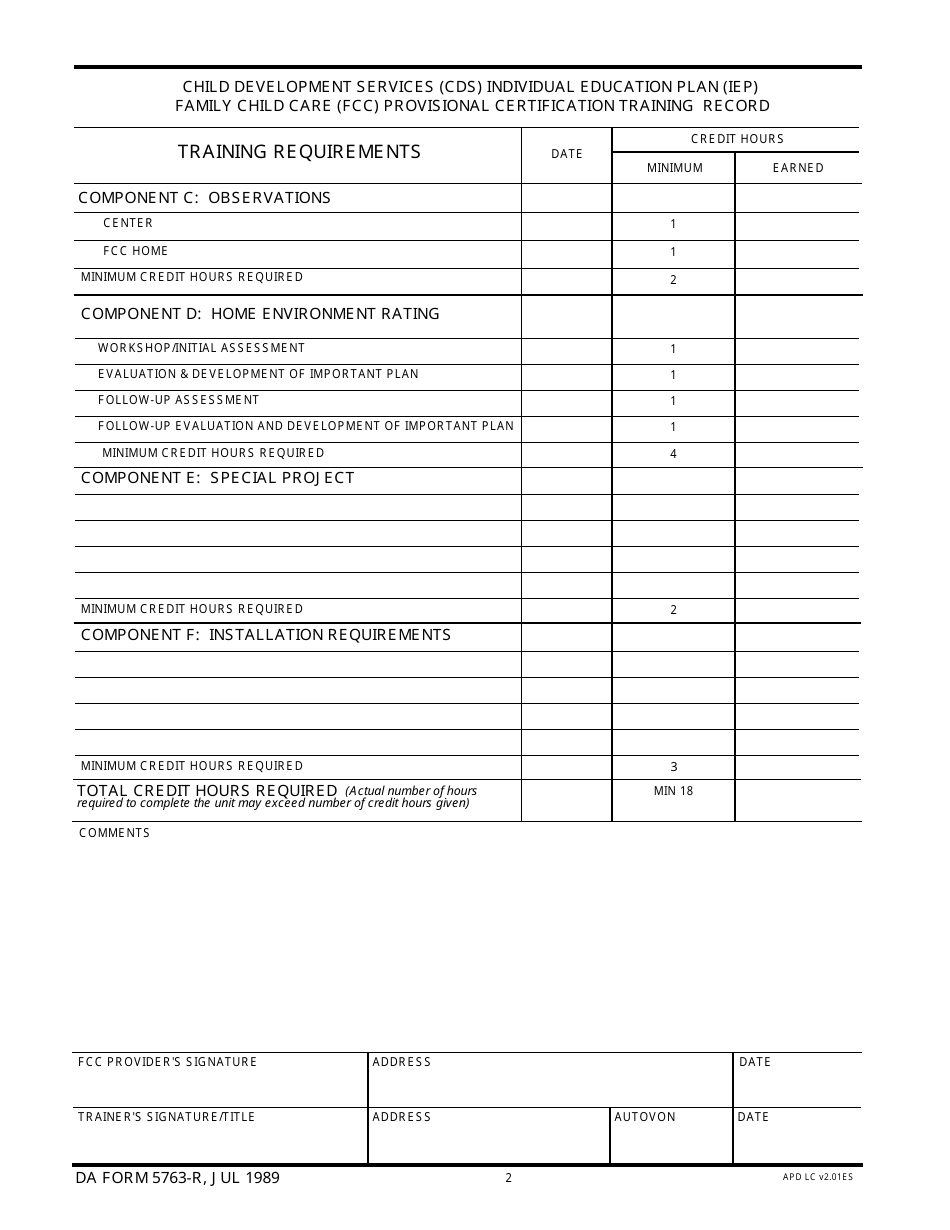 DA Form 5763-r - Fill Out, Sign Online and Download Fillable PDF ...