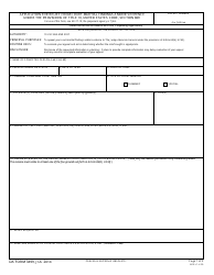 DA Form 3499 Printable Pdf.