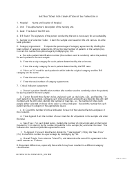 DA Form 5391-r Workload Management System for Nursing - Interrater Reliability Testing, Page 2