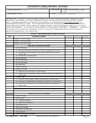 DA Form 5441-7 Evaluation of Clinical Privileges - Pathology