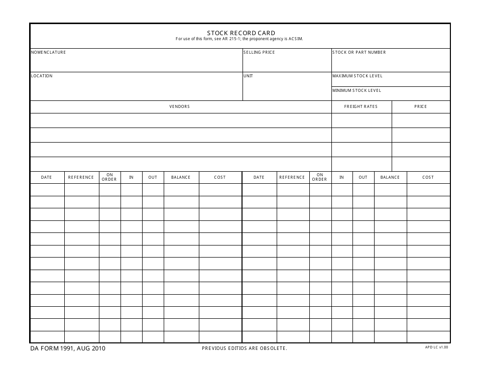 da-form-1991-download-fillable-pdf-or-fill-online-stock-record-card-templateroller