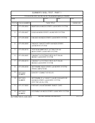 Document preview: DA Form 7331-r Gunner's Skill Test - Part 1