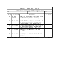 Document preview: DA Form 7332-r Gunner's Skill Test - Part 2