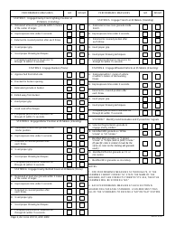 DA Form 3517 Hand Grenade Qualification Scorecard, Page 2