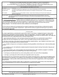 DA Form 5646 Download Printable PDF, Statement of Conditions of Service ...