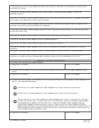 DA Form 5863 Exceptional Family Member Program Information Sheet, Page 2