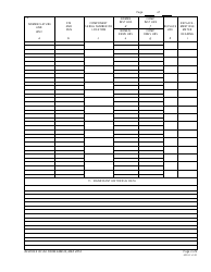 DA Form 2408-33 Meter Tracked Component Record, Page 2