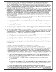 DA Form 2099 Contract for Sale of Utilities and Related Services, Page 3
