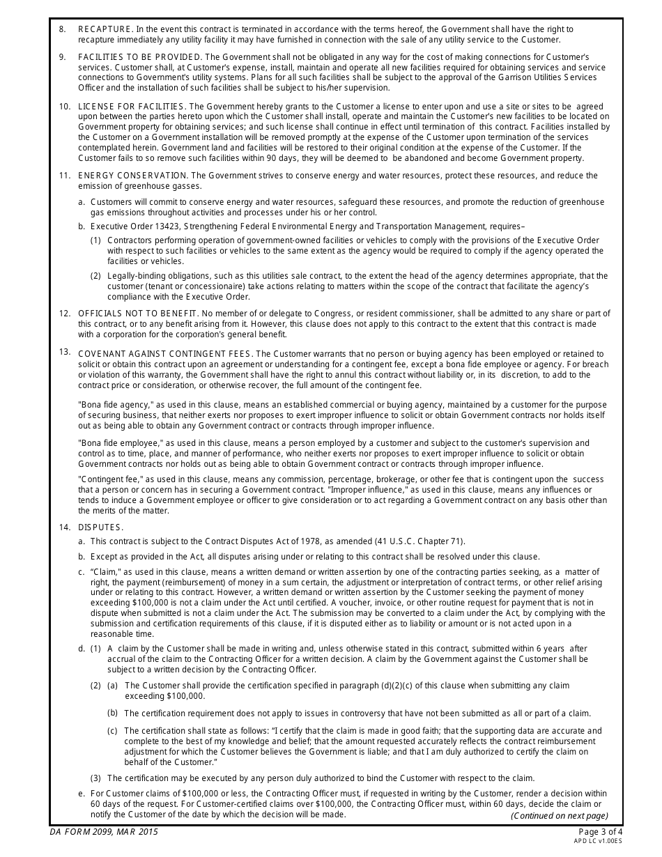 Da Form 2099 Fill Out Sign Online And Download Fillable Pdf Templateroller 5469