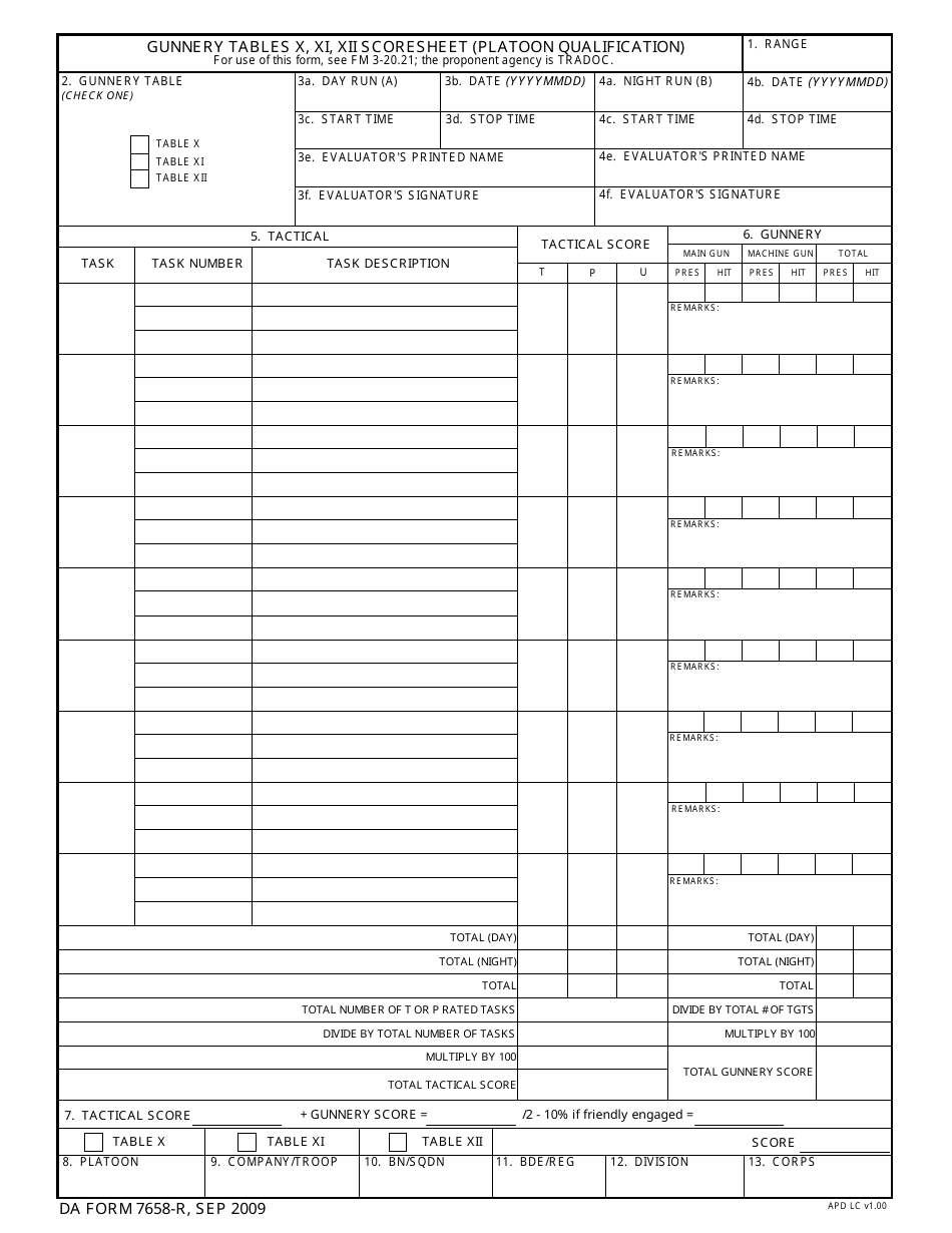 DA Form 7658 R Fill Out Sign Online And Download Fillable PDF