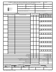 Document preview: DA Form 7659-R Gunnery Tables VII, VIII, IX Scoresheet (Section Qualification)
