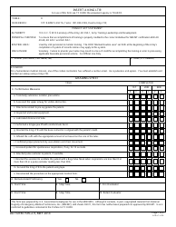 Document preview: DA Form 7595-2-9 Insert a King Lt
