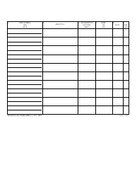 DA Form 2408-5-1 Equipment Modification Record (Component), Page 2