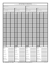 DA Form 3034-2 Download Fillable PDF or Fill Online Disposition of ...