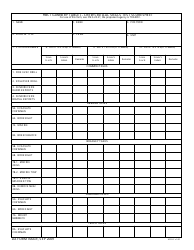 Document preview: DA Form 7664-R Hbct Gunnery Table I - Crew Critical Skills Test Scoresheet