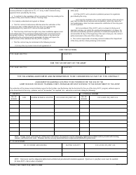 DA Form 3126 Application and Contract for Establishment of a Junior Reserve Officers&#039; Training Corps Unit (S&amp;i, HQDA, Attn: Tapc-Opp-P, 200 Stovall St., Alexandria, VA 22332-0418), Page 2
