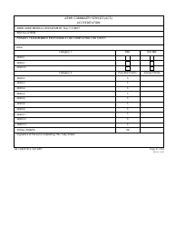 DA Form 7513 Army Community Service (Acs) Accreditation Score Sheet, Page 21