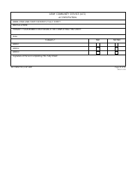 DA Form 7513 Army Community Service (Acs) Accreditation Score Sheet, Page 25