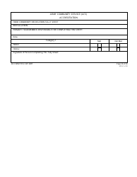 DA Form 7513 Army Community Service (Acs) Accreditation Score Sheet, Page 26
