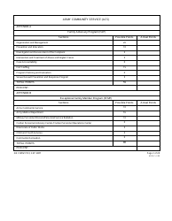DA Form 7513 Army Community Service (Acs) Accreditation Score Sheet, Page 2