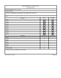 DA Form 7513 Army Community Service (Acs) Accreditation Score Sheet, Page 5