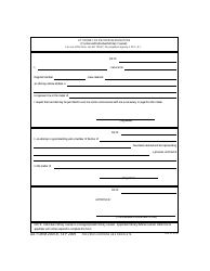 Document preview: DA Form 2569-R Attorney of Record Designation (Civilian and Individual Military Counsel)