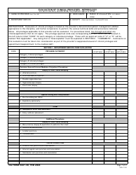 DA Form 5441-30 Evaluation of Clinical Privileges - Nephrology