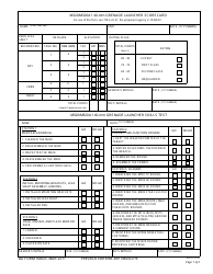 Document preview: DA Form 7680-R M320/M320a1 40-mm Grenade Launcher Scorecard