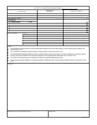 DA Form 1323 Funding Authorization Document, Page 2