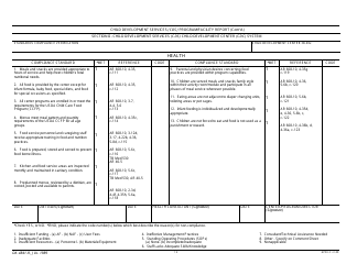 DA Form 4841-R Child Development Services (Cds) Program/Facility Report, Page 13