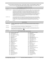 DA Form 7206 Application to Perform Legal Assistance Work for Retirement Points and to Be Listed in the Jagc Officer Legal Assistance Directory