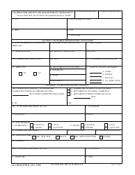 Document preview: DA Form 3758-R Calibration and Repair Requirements Worksheet