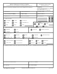 DA Form 3120 Download Fillable PDF or Fill Online Missile Firing Data ...