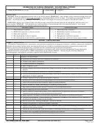 Document preview: DA Form 5440-20 Delineation of Clinical Privileges - Occupational Therapy