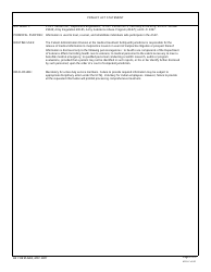 DA Form 4465 Patient Intake/Screening Record (Pir), Page 2