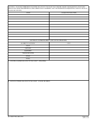 DA Form 7700 Family Assistancecenter (Fac) Situation Report (Sitrep), Page 2