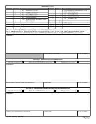 DA Form 5440-28 Delineation of Clinical Privileges - Social Work, Page 2