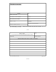 Document preview: DA Form 2668 Prisoner of War Mail