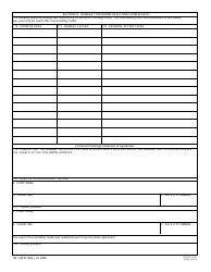 DA Form 7603 Building Search Report, Page 6