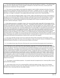 DA Form 4881-5 Agreement for the Lease of US Army Materiel, Page 2