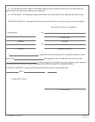 DA Form 4881-5 Agreement for the Lease of US Army Materiel, Page 5