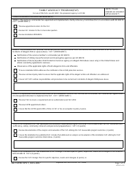 DA Form 7419-1 Family Advocacy Program (Fap)