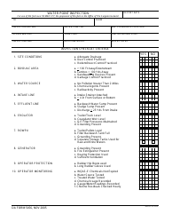DA Form 5456 Water Point Inspection