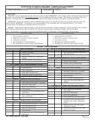 DA Form 5440-45 Delineation of Clinical Privileges - Cardiovascular Surgery