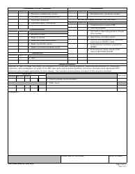 DA Form 5440-45 Delineation of Clinical Privileges - Cardiovascular Surgery, Page 2