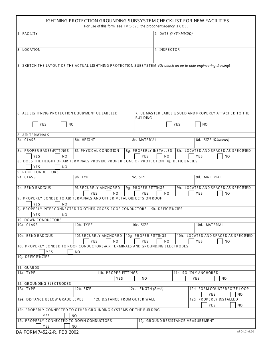 DA Form 7452-2-R - Fill Out, Sign Online and Download Fillable PDF ...